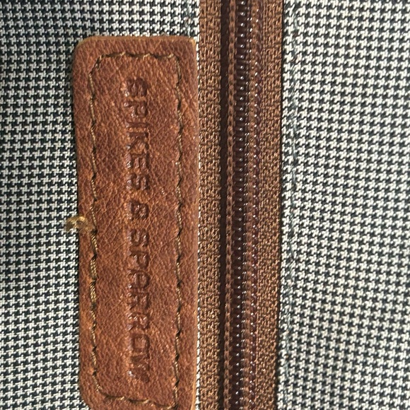 Spikes & Sparrow two tone Brown Leather Purse Handbag - Picture 7 of 16